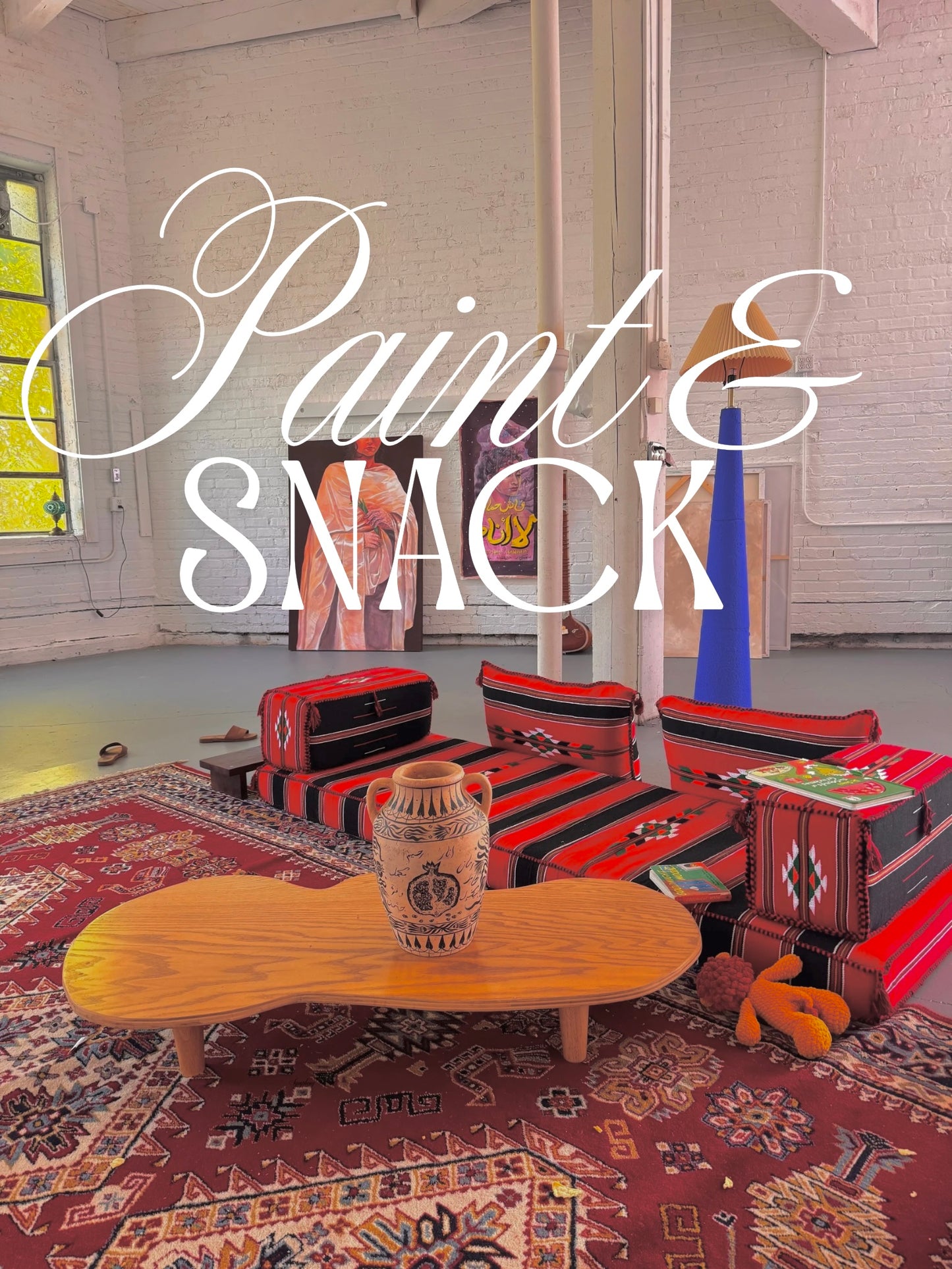 Paint & Snack Workshop - by Eliza